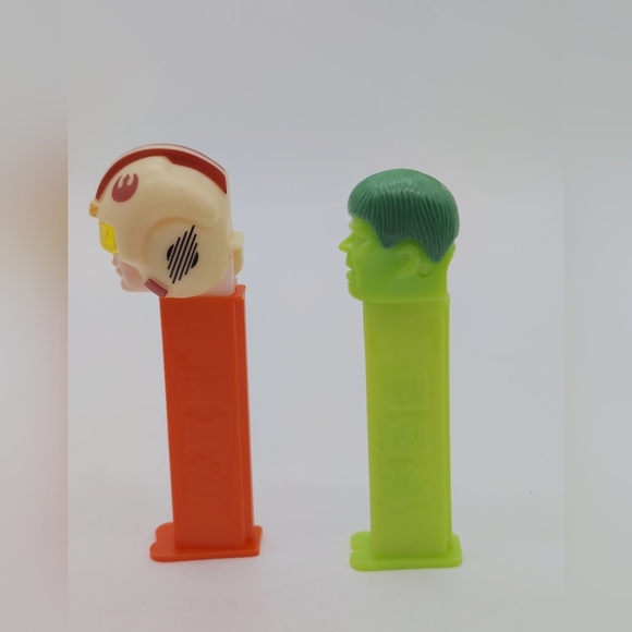Star Wars and Hulk Pez Dispenser Set - Orange and Green - Picture 3 of 6